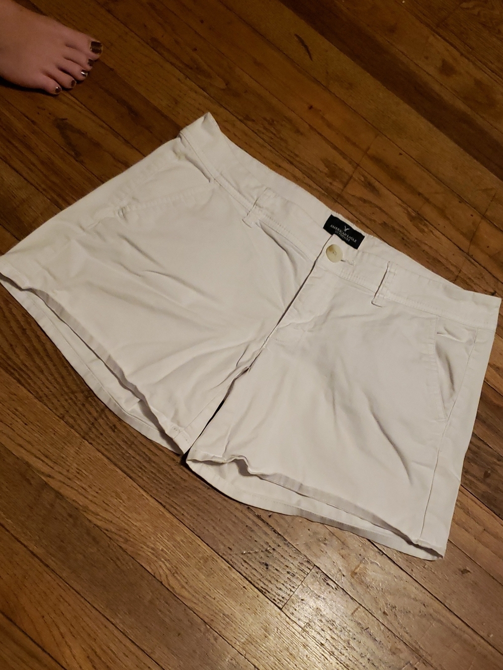 Womens AE Midi Short size 6